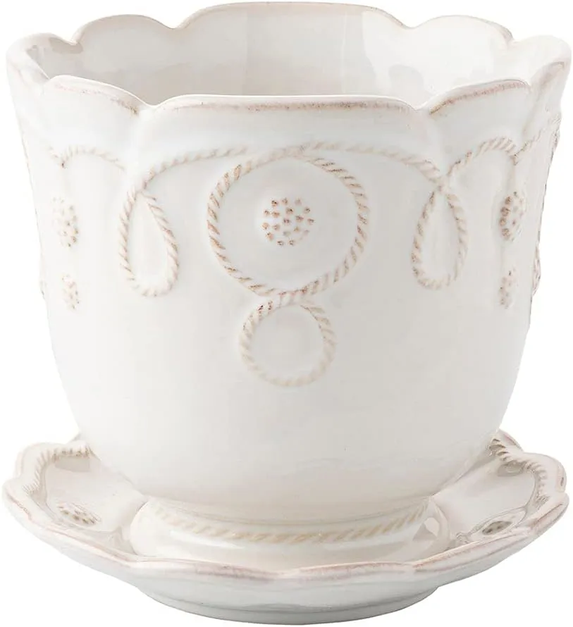 Juliska Jardins du Monde Planter 5 in - Whitewash