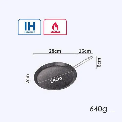 Justcook 20/24/28CM Frying Pan Non-Stick Grill Pans Egg Pancake Pan Cookware Cooking Pans