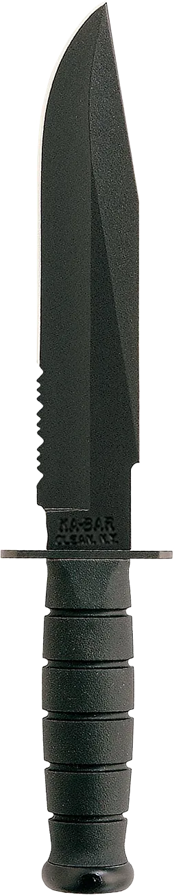 KA-BAR Fighter 1271 Black Serrated