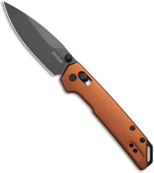 Kershaw Mini Iridium Folding Pocket Knife, 3 inch D2 Steel Blade, DuraLock, Aluminum Handle, Pocketclip