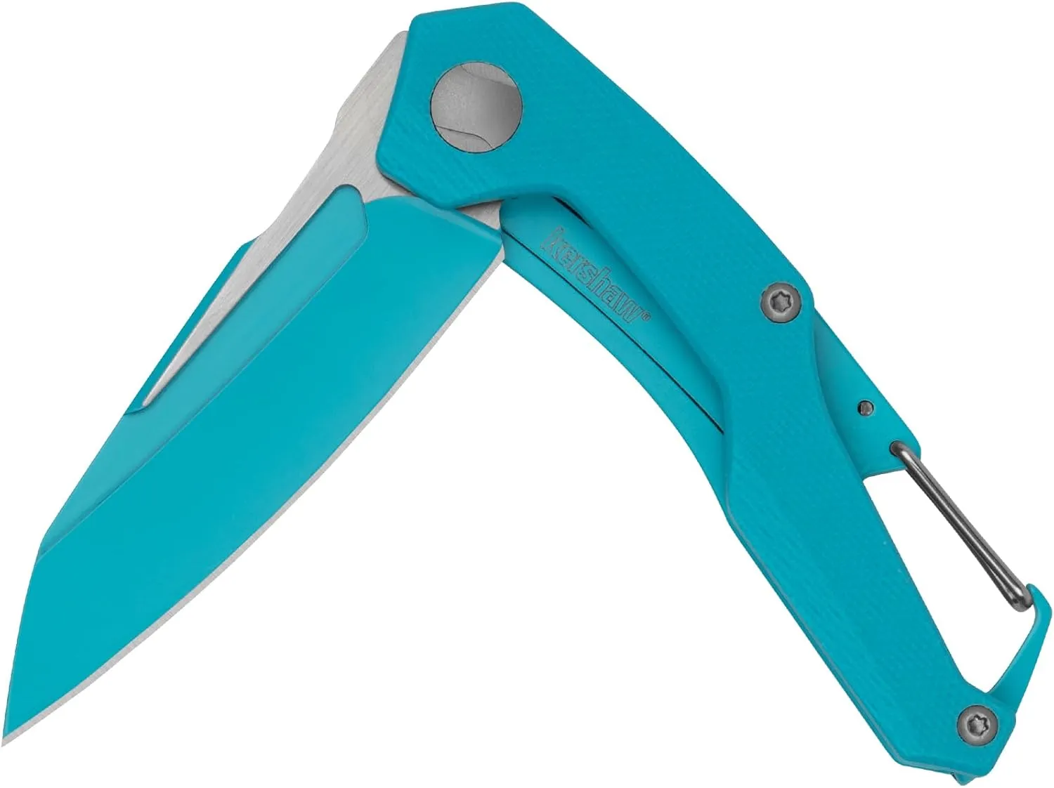Kershaw Reverb Pocket Knife, 2.5-in. 8Cr13MoV Manual Open Blade, Lightweight, Outdoor Knife for Hiking, Camping