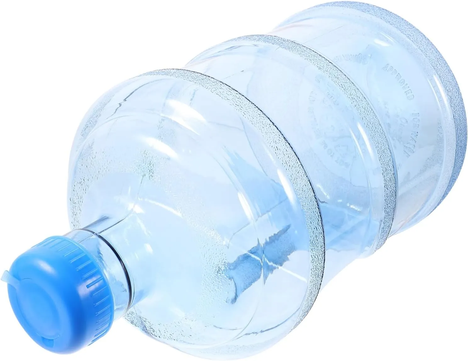 Kichvoe Portable Water Jug with Handle Thickened Water Bucket for Camping Household Use Leakproof Design for and Hydration