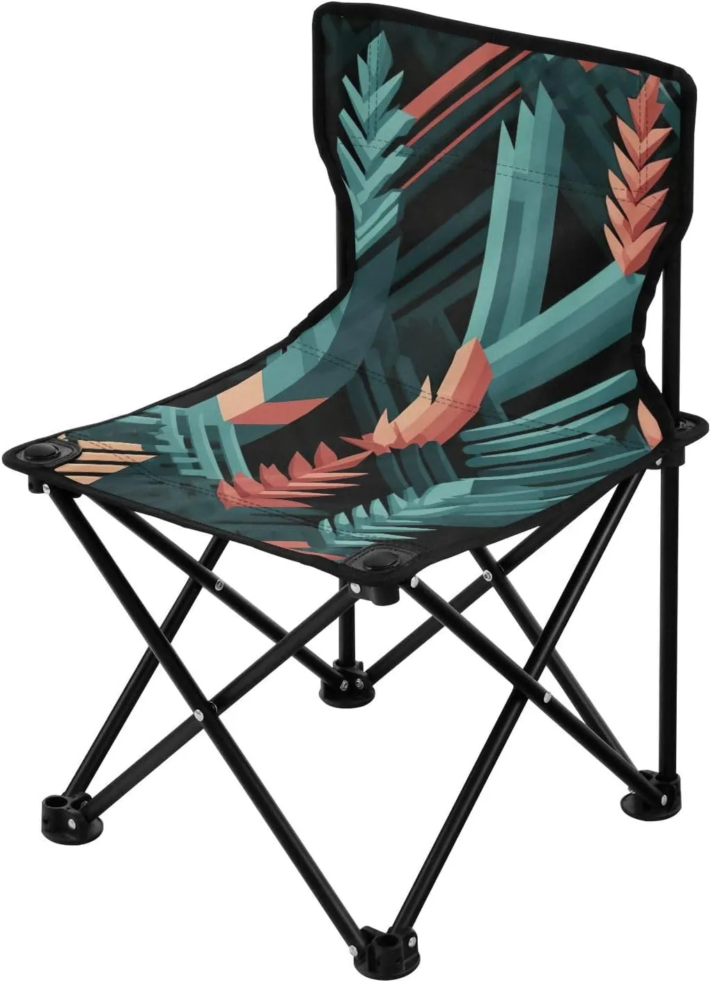 Kigai Folding Camping Chair Heavy Duty Chair Ultralight Compact Portable Beach Chair for Outdoor Camp, Hiking, Travel, Beach, Sporting Event and Picnic, Spring Flowers