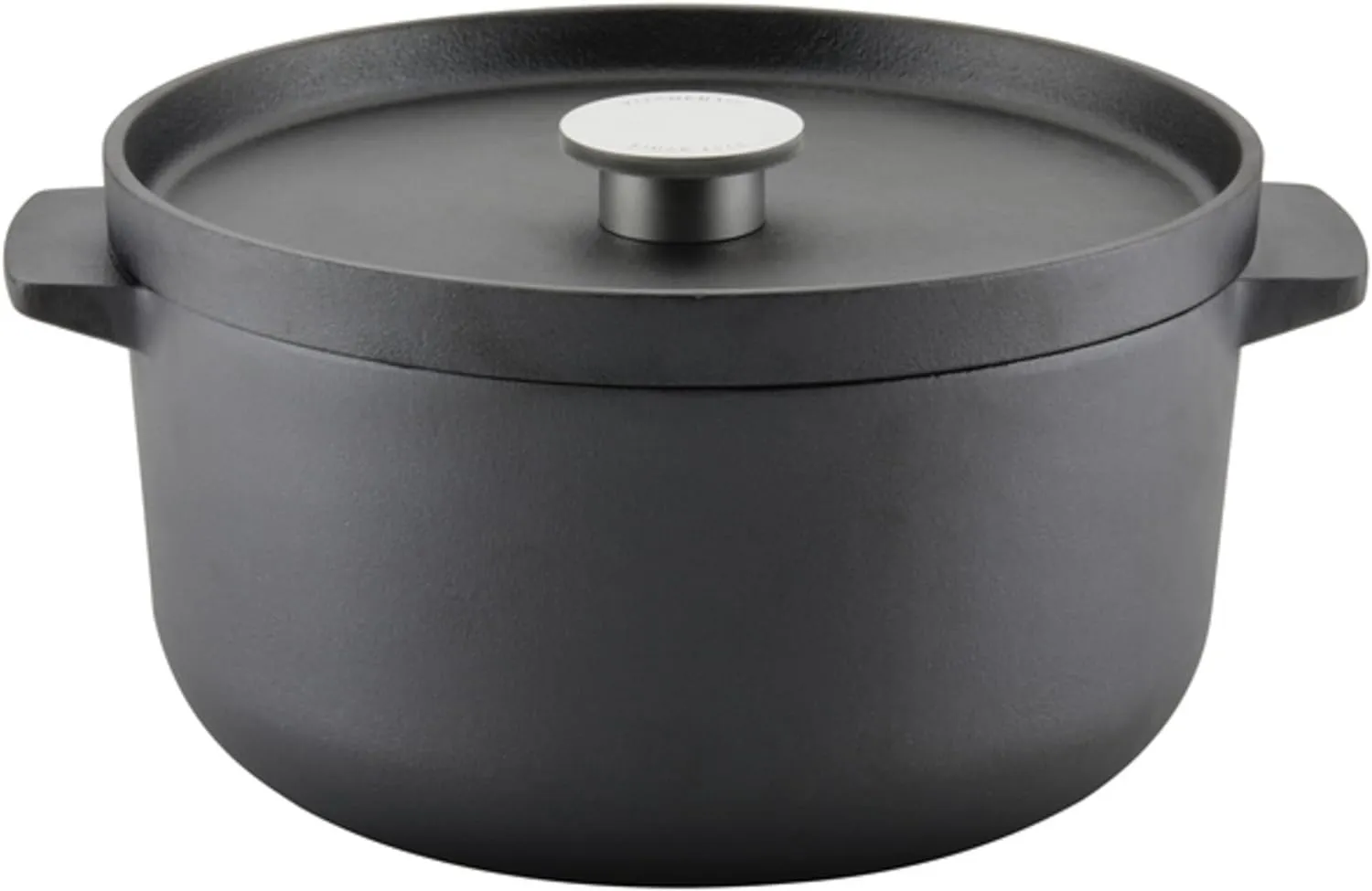 KitchenAid Seasoned Cast Iron Dutch Oven/Casserole, 6 Quart - Black