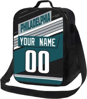 KREDE Philadelphia Lunch Bag Personalized Lunch Box Backpack for Men Women Gifts