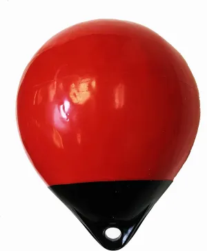 KUFA Red/Black 12” Diameter (inflated Size: 12" x 15") Mark Buoy Mooring Buoy Anchor Lift Buoy A30