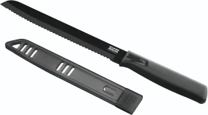 Kuhn Rikon "Colori 1" Bread Knife, Black