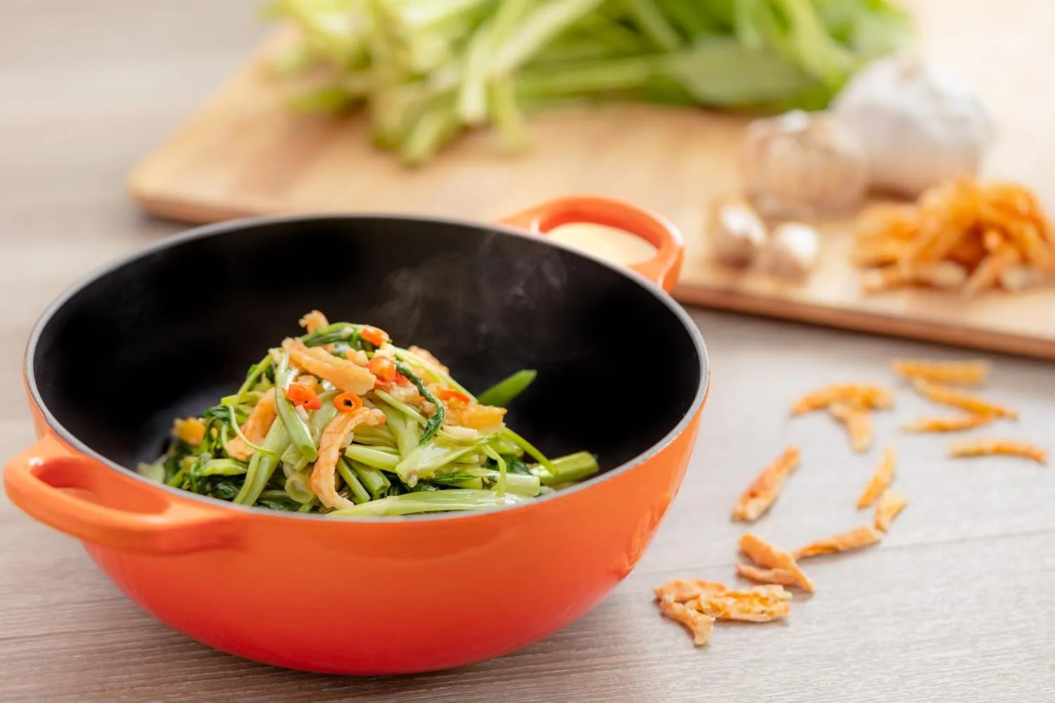 Le Creuset Enameled Cast Iron Balti Dish, 3 qt., Flame