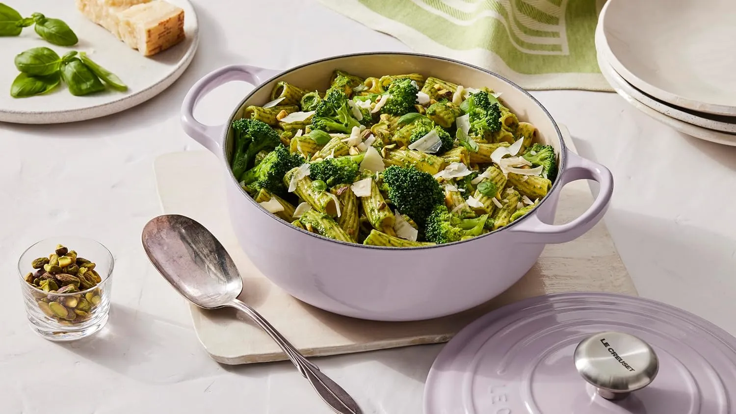 Le Creuset Enameled Cast Iron Signature Sauteuse Oven, 3.5 qt., Flame