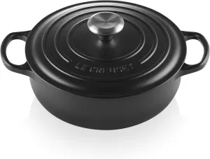 Le Creuset Enameled Cast Iron Signature Sauteuse Oven, 3.5 qt., Licorice