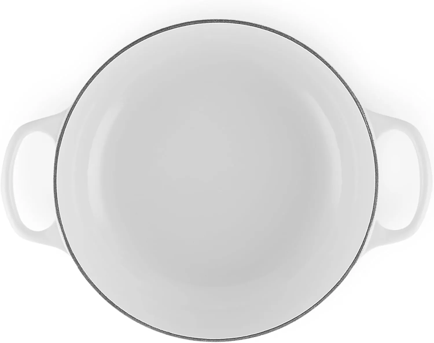 Le Creuset Enameled Cast Iron Signature Sauteuse Oven, 3.5 qt., White