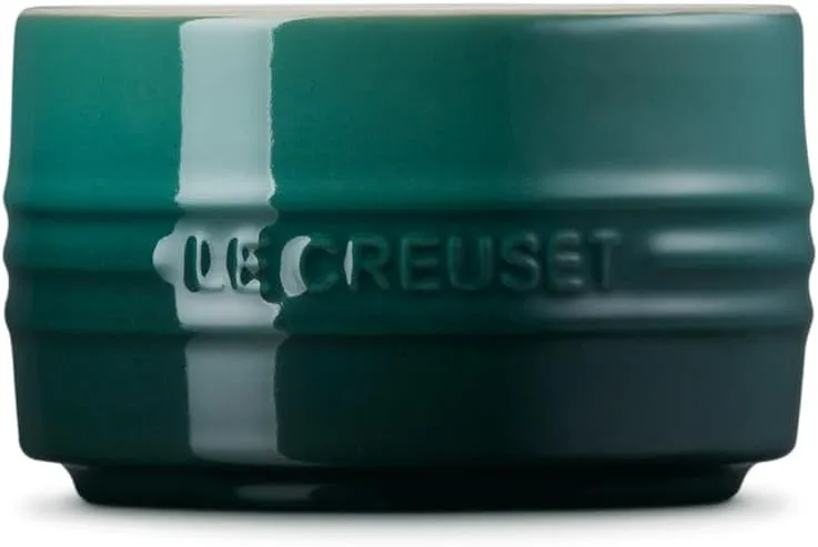 Le Creuset Stoneware Round Straight Wall Ramekin, 6.75oz., Artichaut