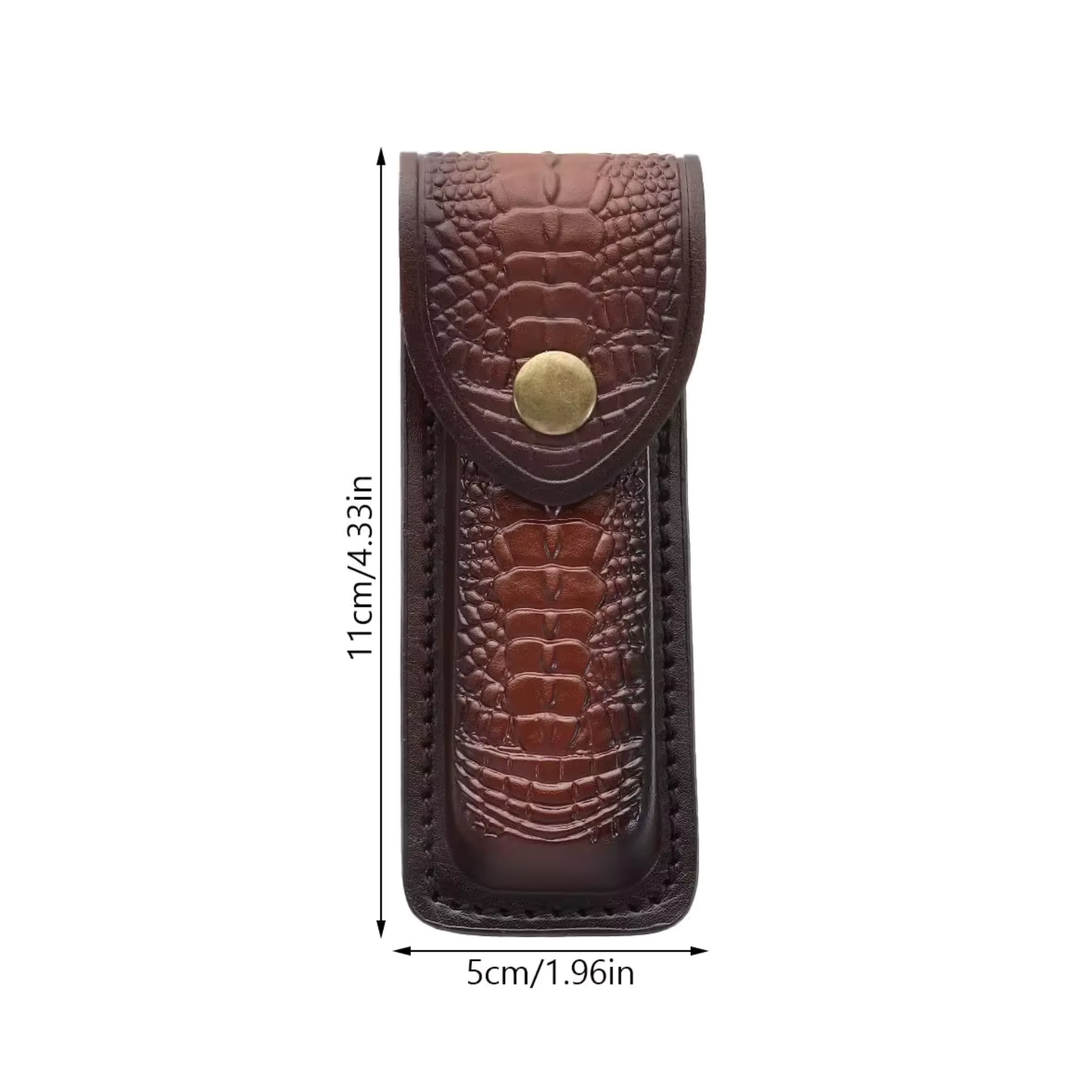 Leather Multitool Pouch for Hiking Knife Sheath