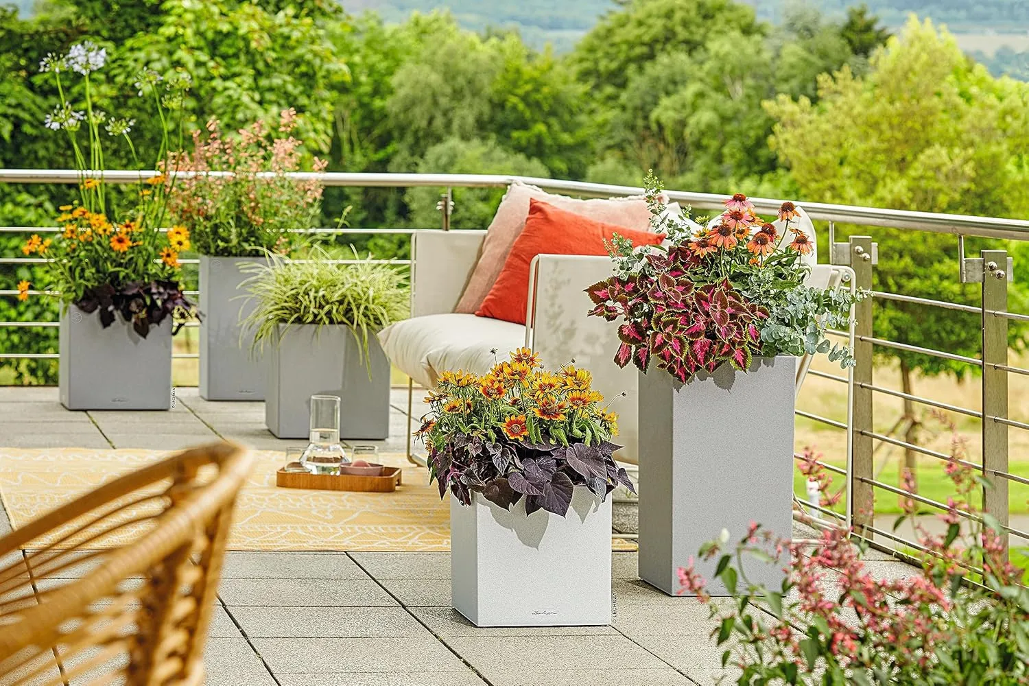 Lechuza Canto Stone - Stone Gray (13620), H-70 L-40 W-40 cm
