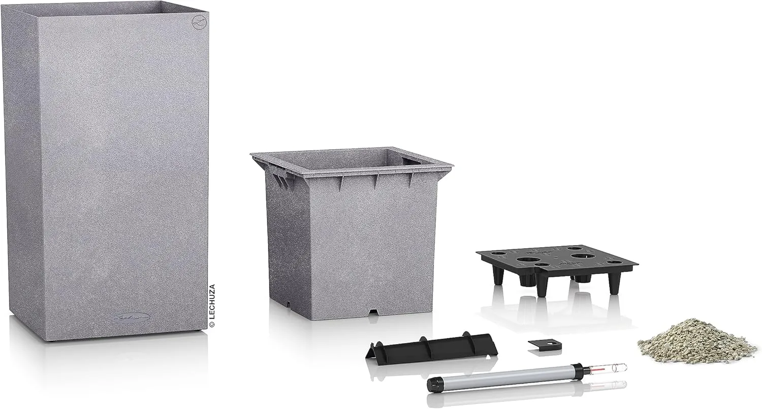 Lechuza Canto Stone - Stone Gray (13620), H-70 L-40 W-40 cm