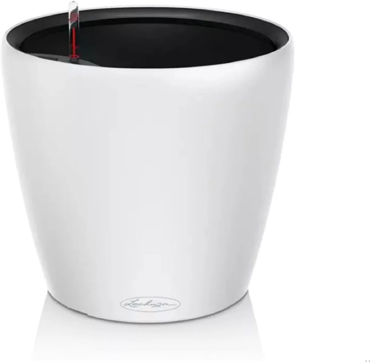 Lechuza Classico Colour LS 28 14270 Plant Pot, Indoor Planter, Flower Pot White