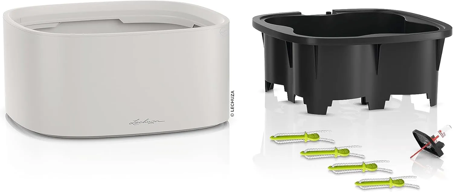 Lechuza Color Stick Battery System, Light Grey 15944