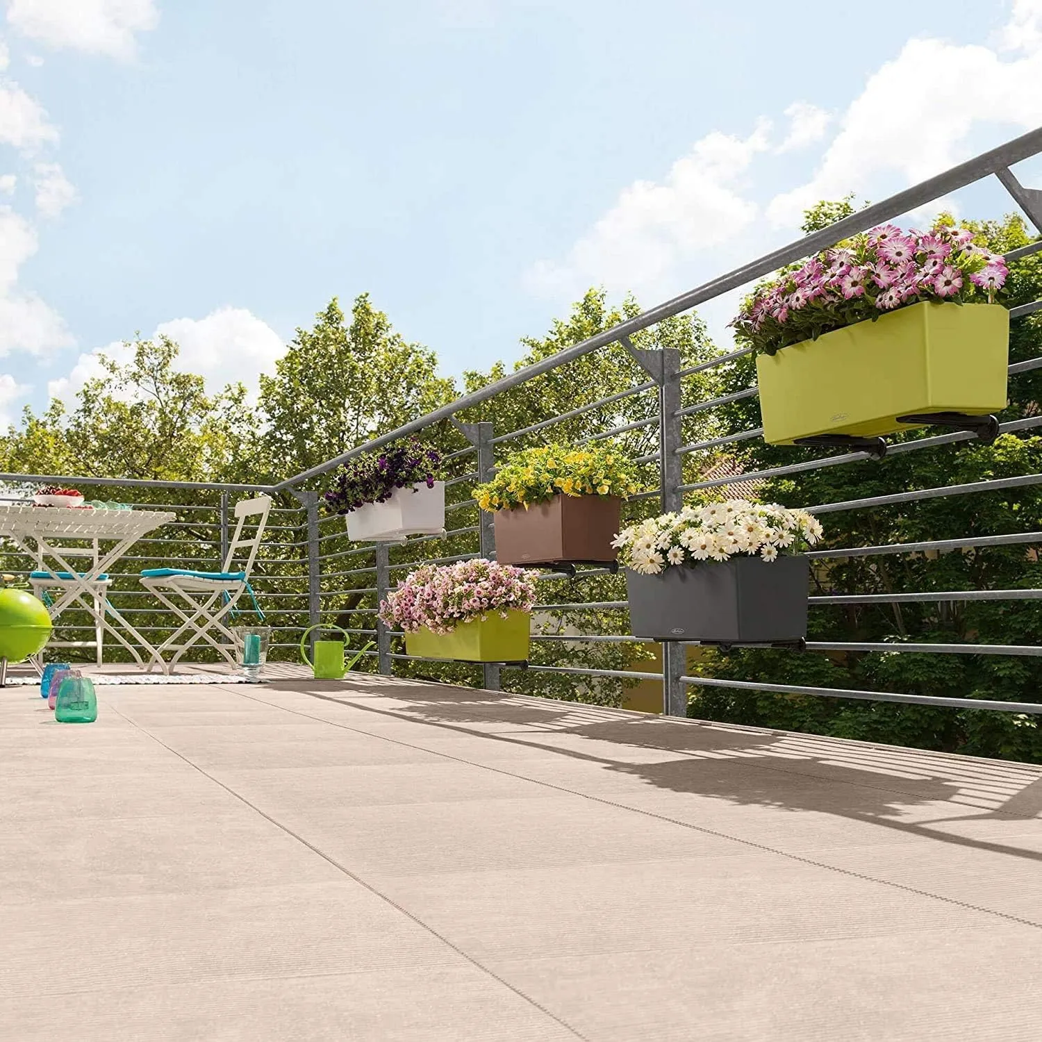 Lechuza "BALCONERA Color 50" Komplettset Lemon