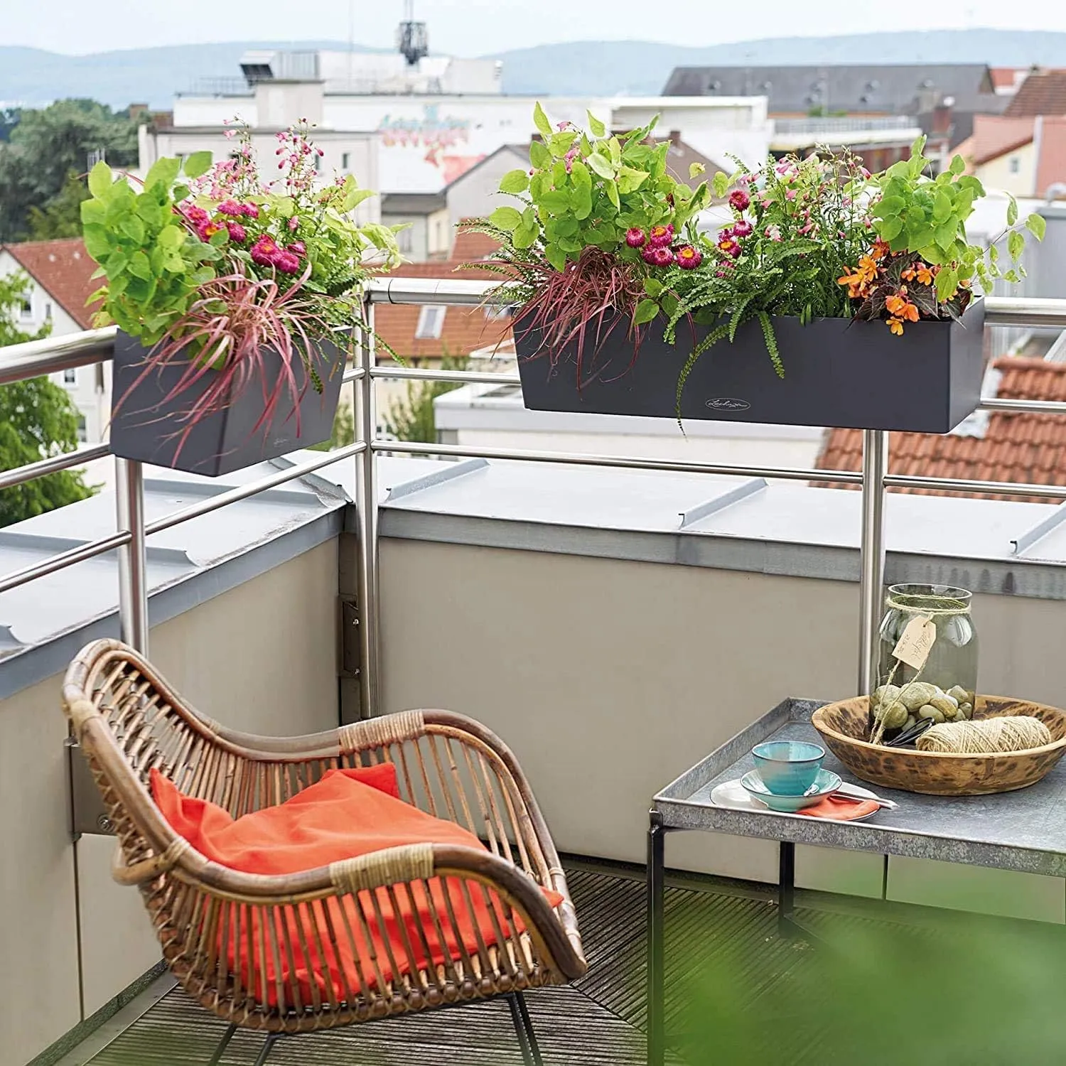 Lechuza "BALCONERA Color 50" Komplettset Lemon