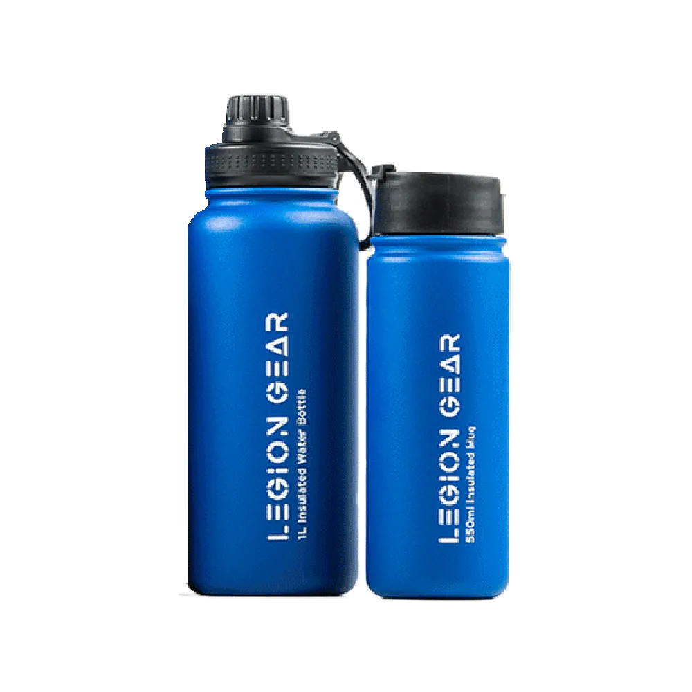 Legion Gear Blue Bottle Bundle
