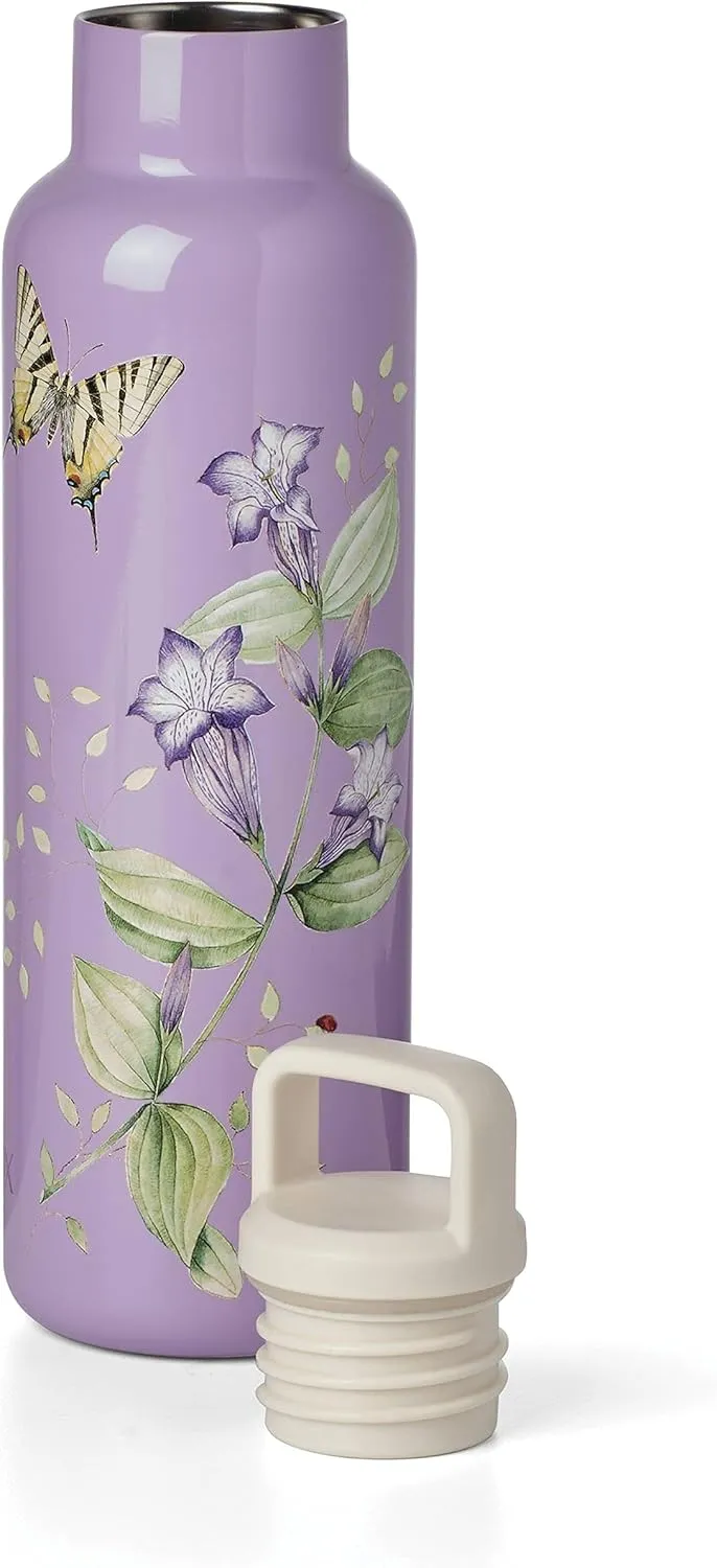 Lenox 895739 Butterfly Meadow Lavender Insulated Water Bottle