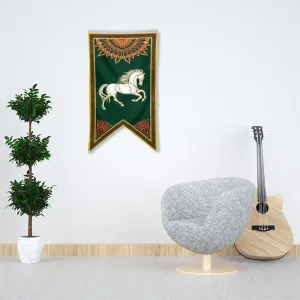 Lotr Horse Flag Lotr Rohan Banner Flag Man Cave Bed Room Home Office Party Decor 30x50 Inch, green