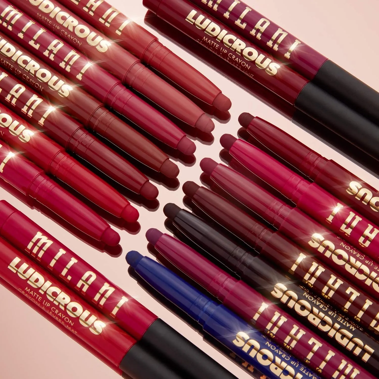 Ludicrous Lip Crayon (240 Front Row) - Cream-to-Matte Lip Color, Long Lasting, Glide-On Formula, Vegan & Cruelty-Free
