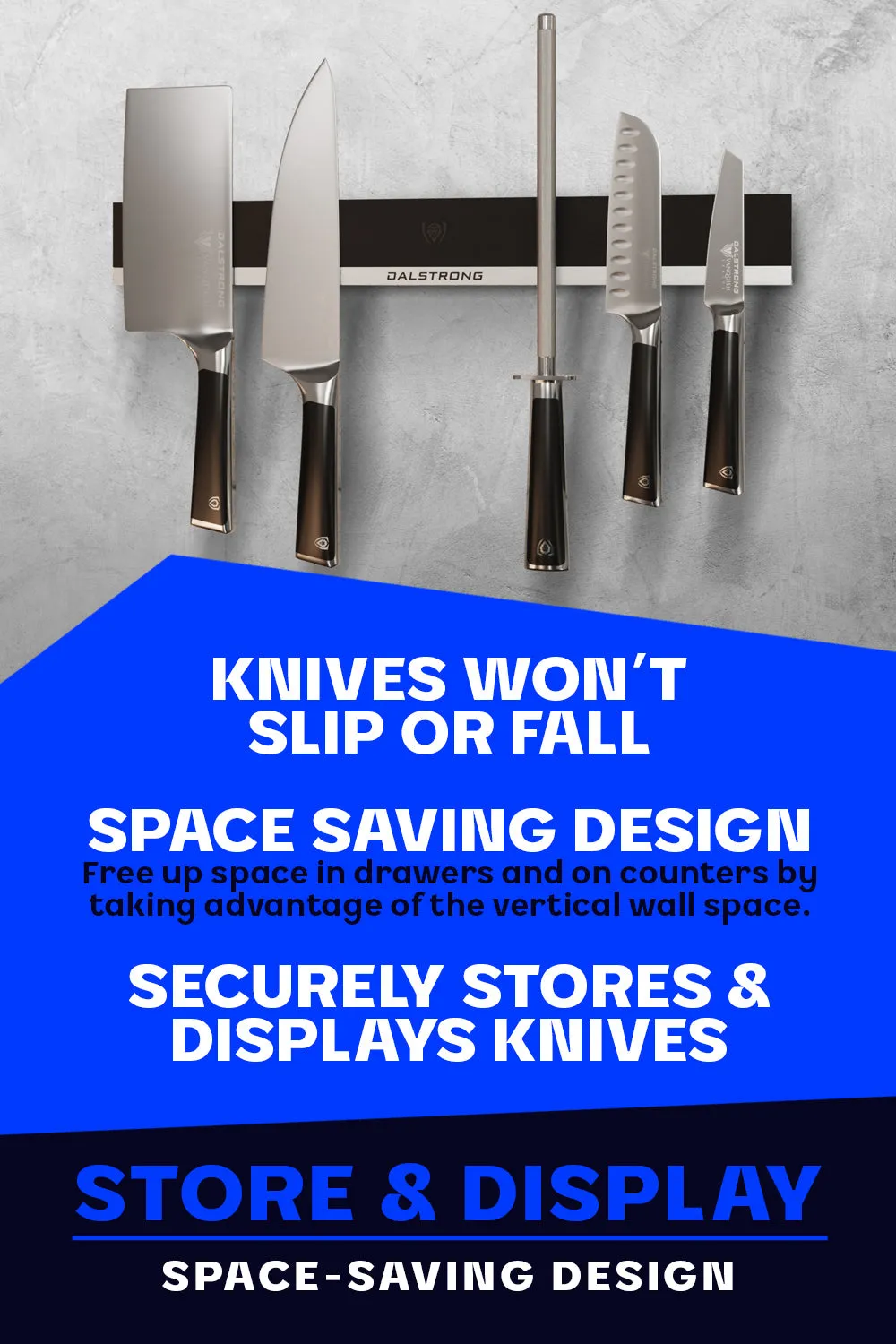 Magnetic Bar Silicone | Wall Knife Holder | Dalstrong ©