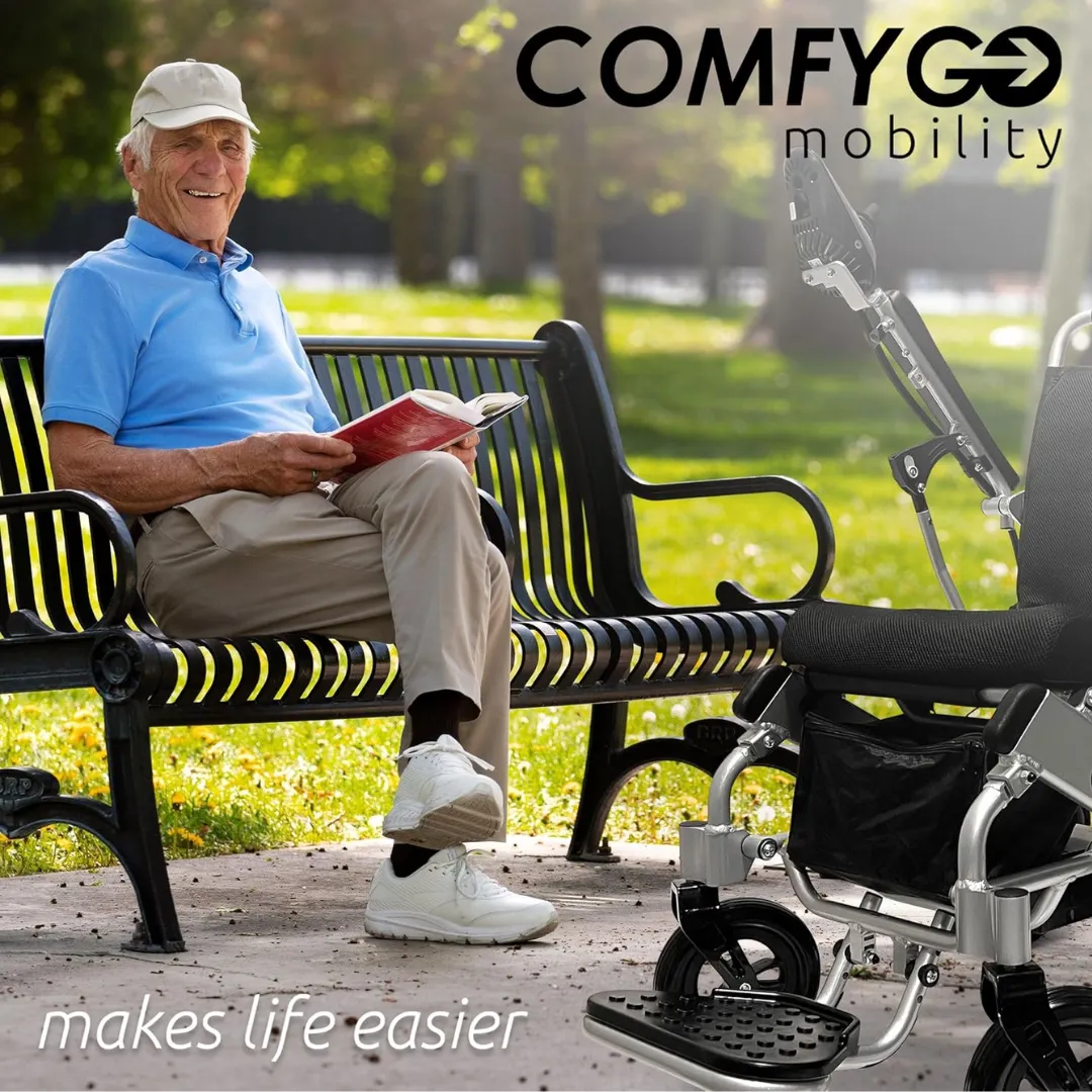 MAJESTIC IQ-8000 Remote Controlled Lightweight Electric Wheelchair