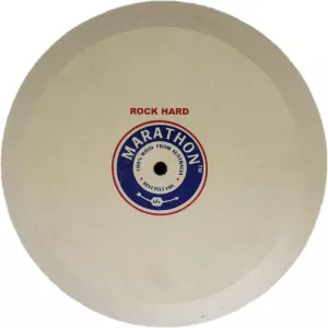 Marathon Beveled Edge Serrated Knife Polisher, 10" x 2" x 12mm Hole, Tormek Style, Rock Hard