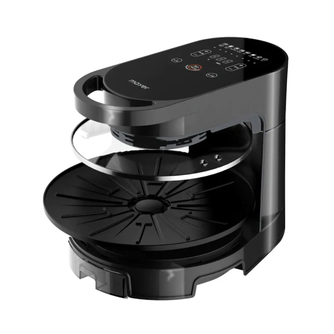 Mayer 2-in-1 Air Fryer & Smokeless BBQ Grill
