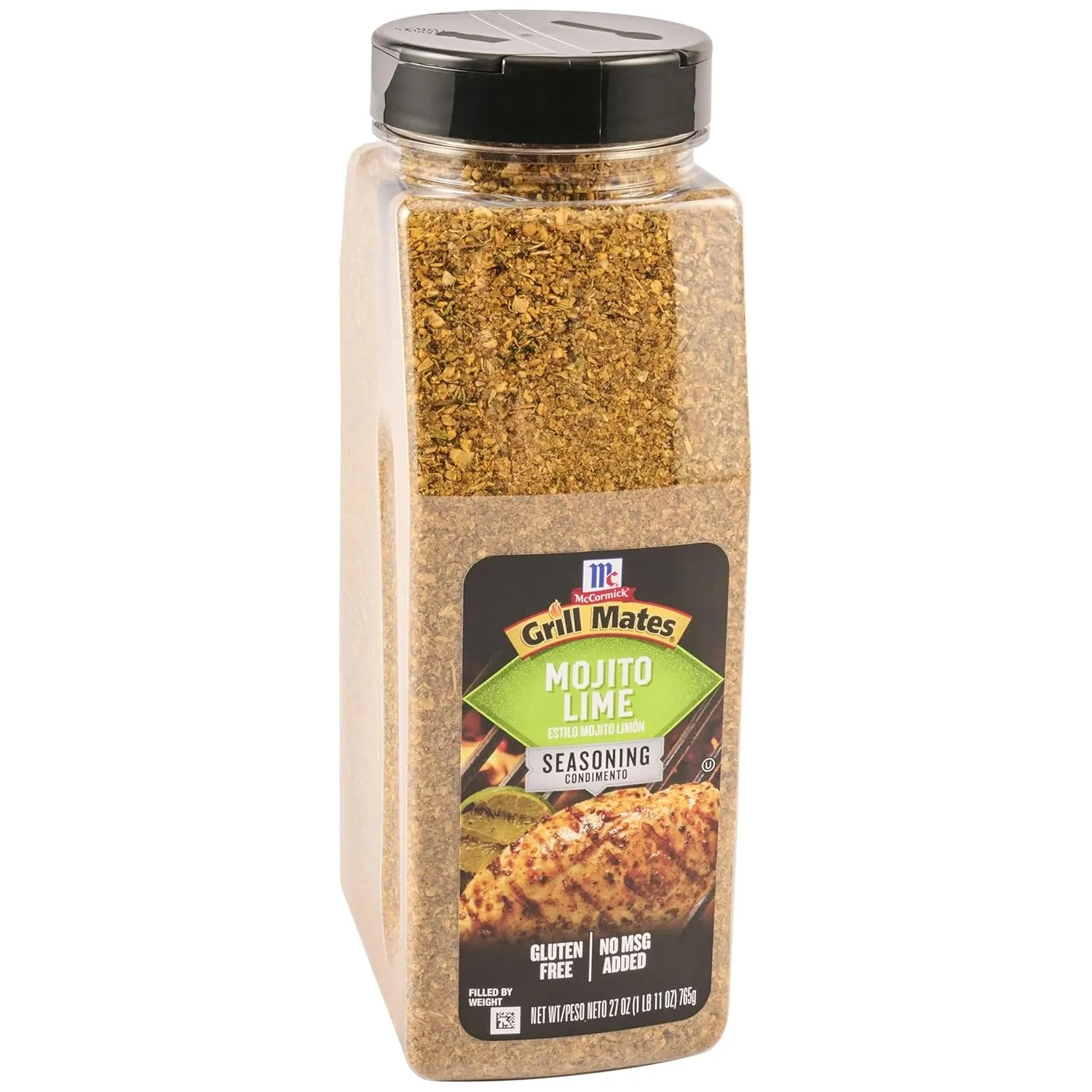 McCormick Grill Mates Mojito Lime Seasoning, 27 oz - One 27 Ounce Container of Mojito Seasoning, Perfect on Shrimp Tacos, Chicken Wings, Lamb Chops and More