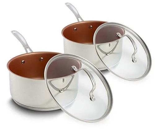MEGA SAVINGS BUY ONE HEALTHY CERAMIC NON-STICK NUWAVE 3 QT POT AND GET ONE ABSOLUTELY FREE EASY COOKING IN LESS OIL