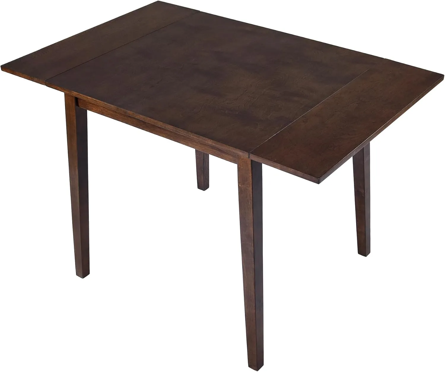 Merax Wooden 29"- 45" Extendable Rectangular Dining Table with Drop Leaf,Space Saving, Easy Assemble Brown