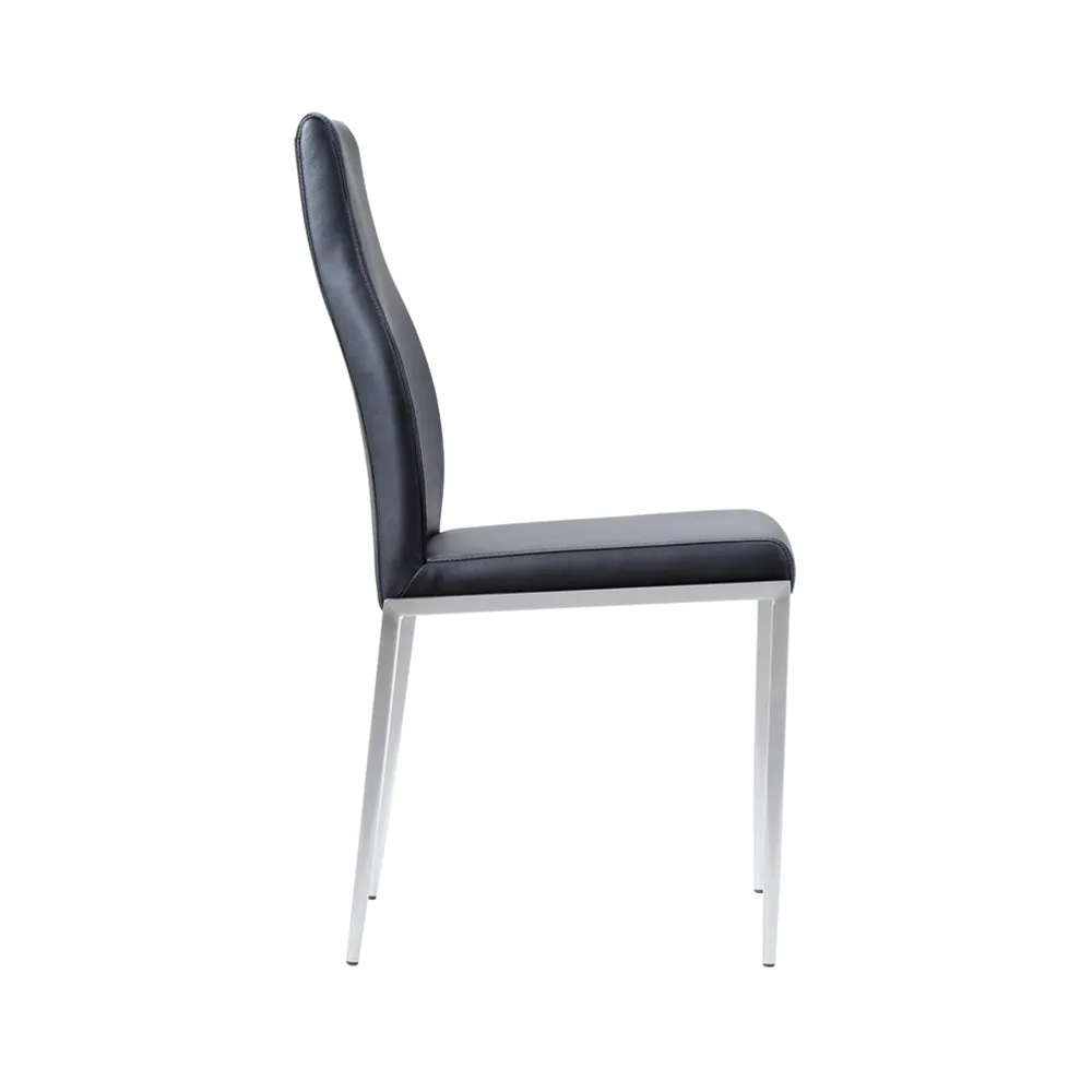 Milan Faux Leather Dining Chair Set of 2