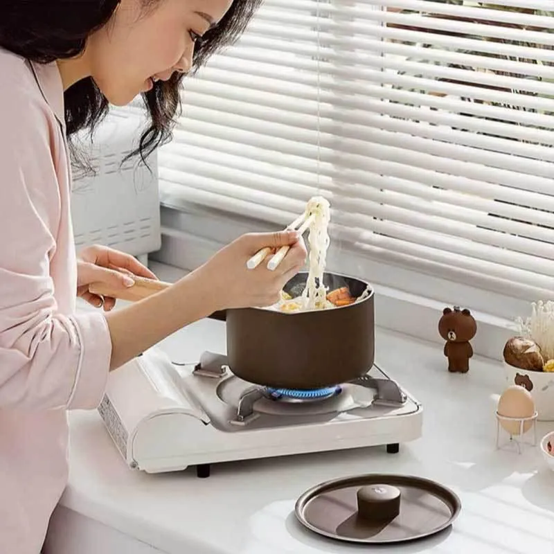 Mini Non-Stick Cartoon Pots - Cute Kitchen Cookware