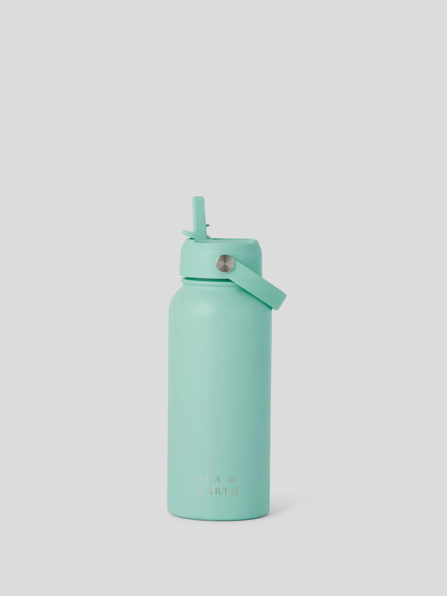 Mint Green - Insulated Water Bottle  (1000ml / 34oz)