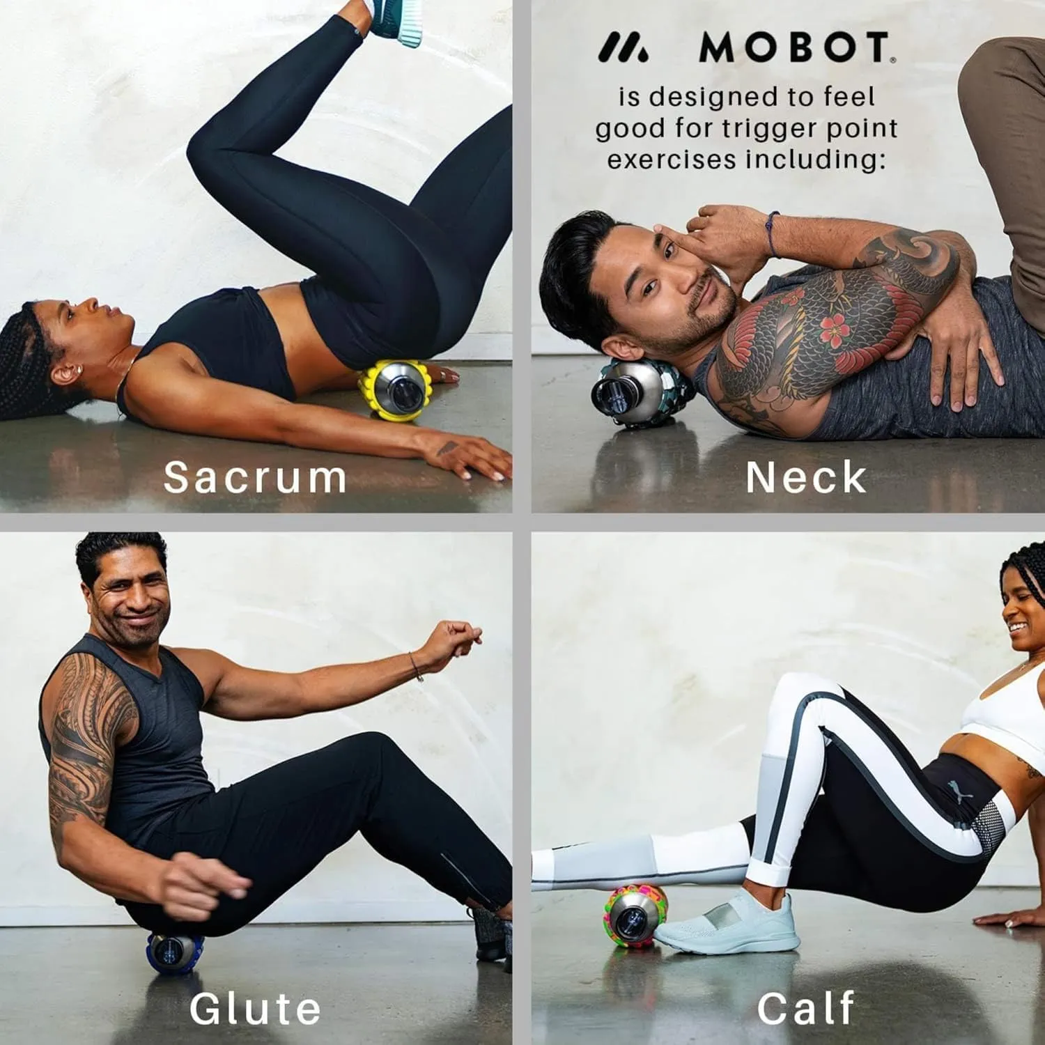 MOBOT Portable Travel Foam Roller Water Bottle with Sip Straw, Stainless Steel Screw Lid | Insulated Sports Water Bottle and Foam Rollers for Yoga, Workout, Home Gym, & Exercise, Beet (18 oz)