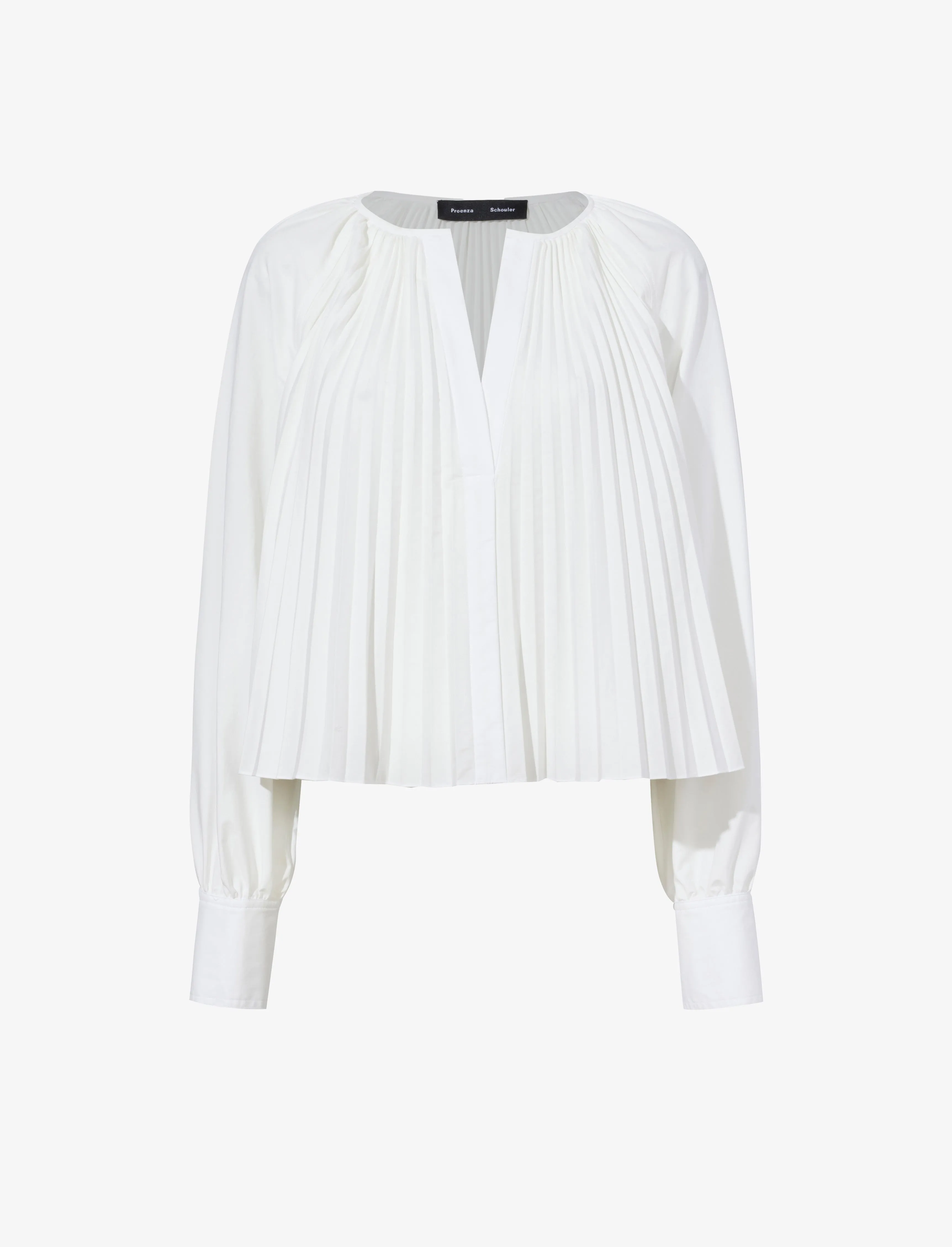 Monica Top in Compact Poplin