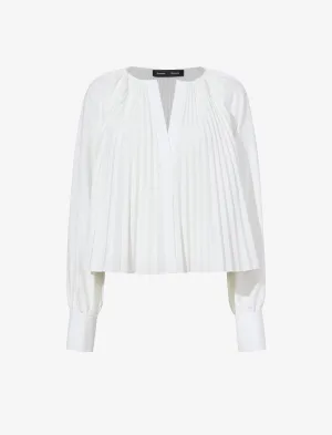Monica Top in Compact Poplin