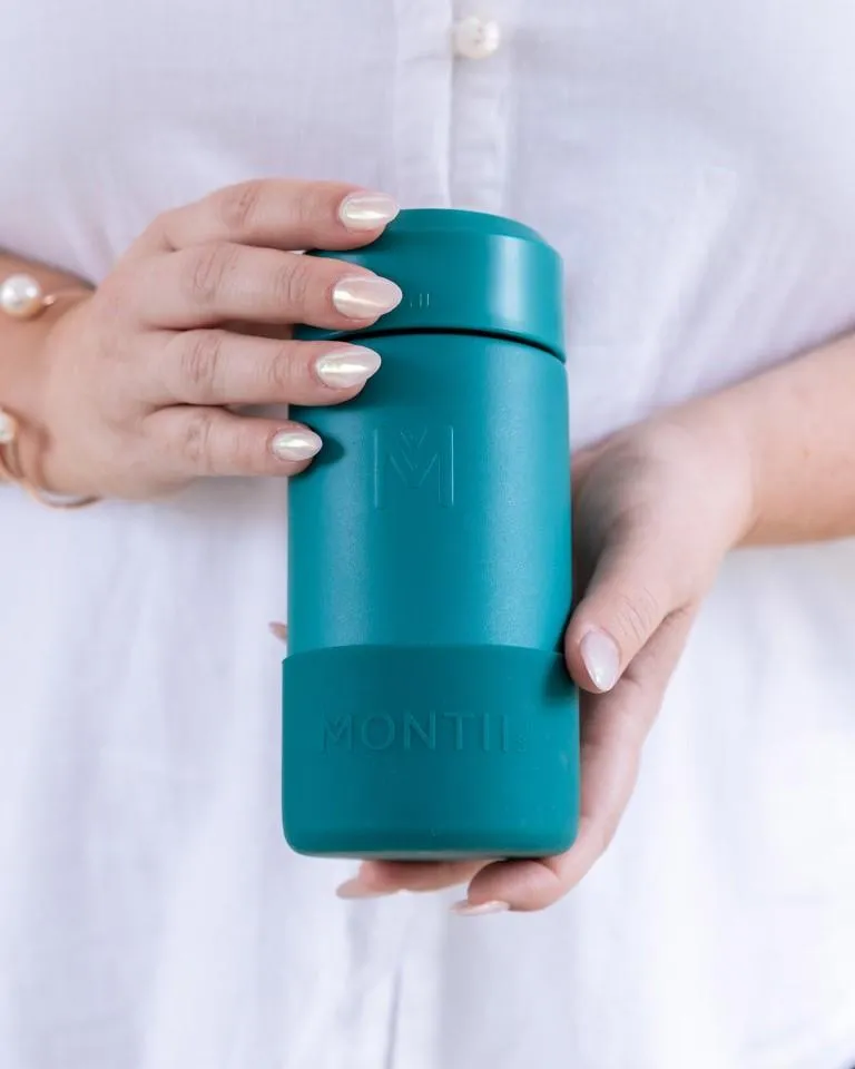 MontiiCo Fusion 350ml drink bottle flask - pine