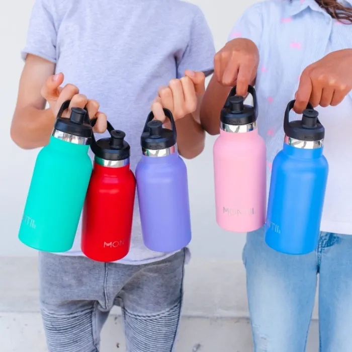 MontiiCo mini drink bottle - cherry