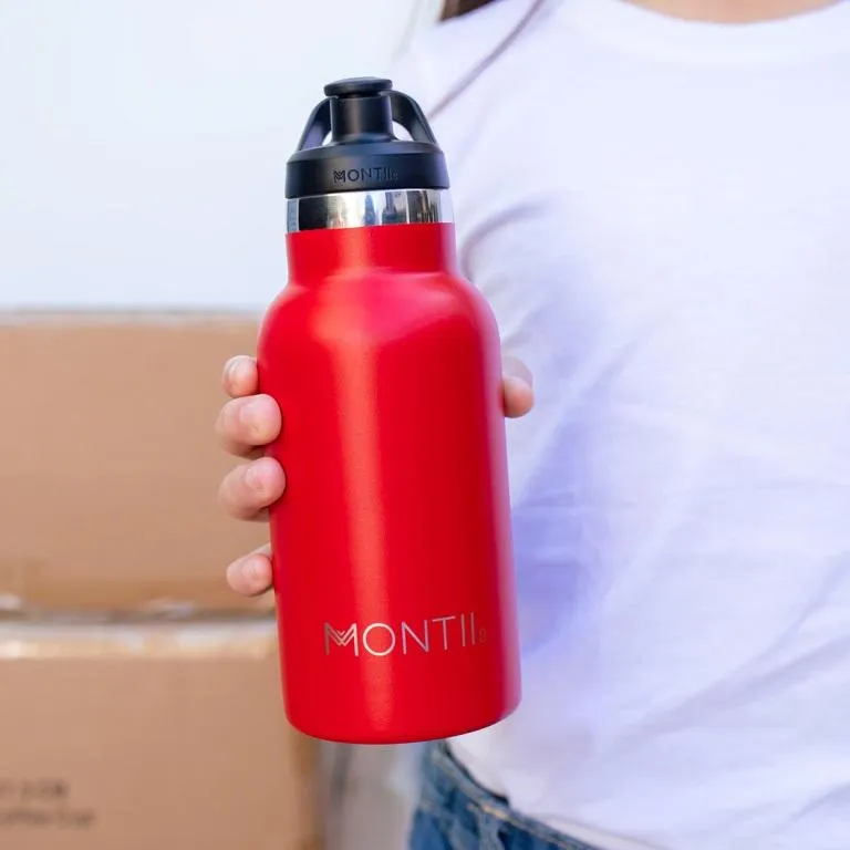 MontiiCo mini drink bottle - cherry