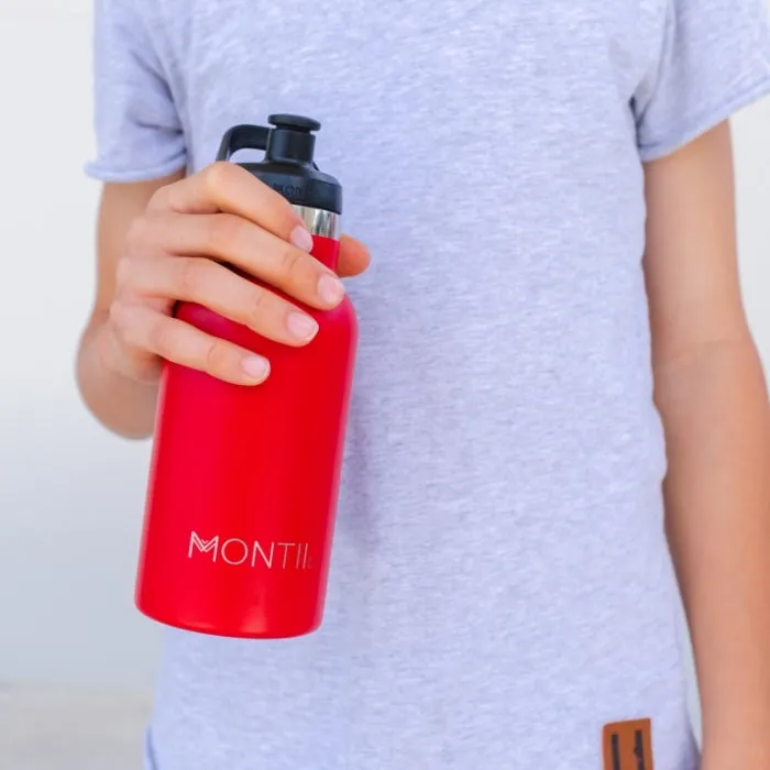 MontiiCo mini drink bottle - cherry