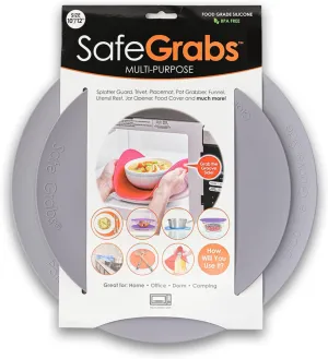 Multi-Purpose Silicone Original Microwave Mat as Seen on Shark Tank | BPA Free, Heat Resistant, Dishwasher Compatible, (Cement)