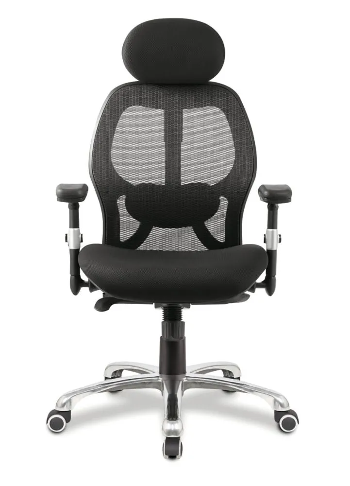 Nautilus Designs Ergo High Back Executive Chair Black