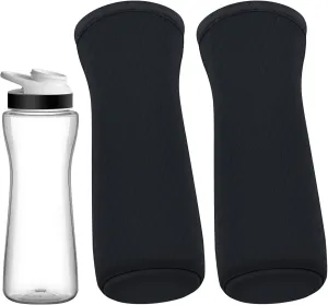 NBOOCUP Protective Sleeve Compatible with 22 oz Cirkul Water Bottle, Fit for 22 oz Plastic & Stainless Steel Bottles, Anti-Slip Cover Made for Cirkul Accessories, Sweat Absorbing Material
