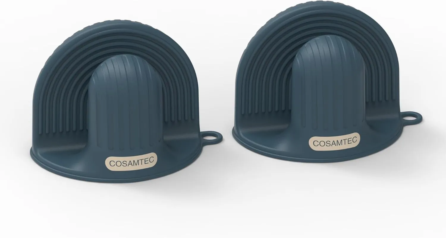 Non-Slip Heat Resistant Oven Mitts by Cosamtec