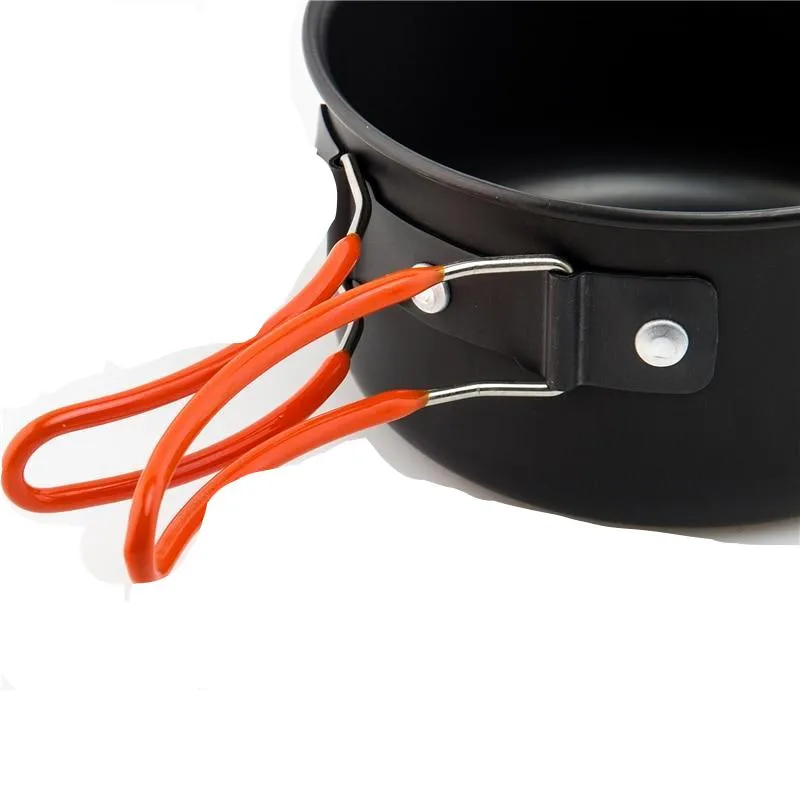 Non-Stick Outdoor Cooking Pans Set