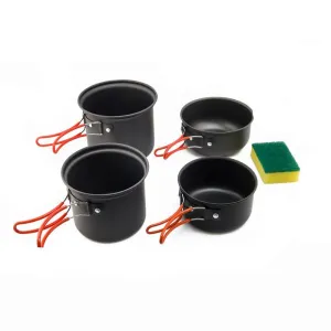 Non-Stick Outdoor Cooking Pans Set